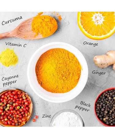 Ginger Shot with Vitamin C and Zinc - 125g Ginger Shots with Turmeric and Orange - Buy Online on SooperMarket.com