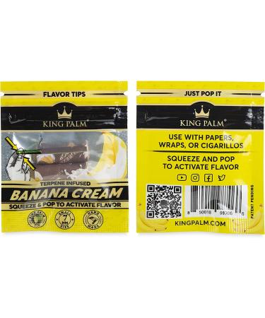 King Palm Flavors Filter Tips 3pk - Mixed Bundle | Flavored Pre Rolled Corn Husk Tips | Organic Rolling Paper Filters | Terpene Infused | 1 Pack - Buy Online on SooperMarket.com