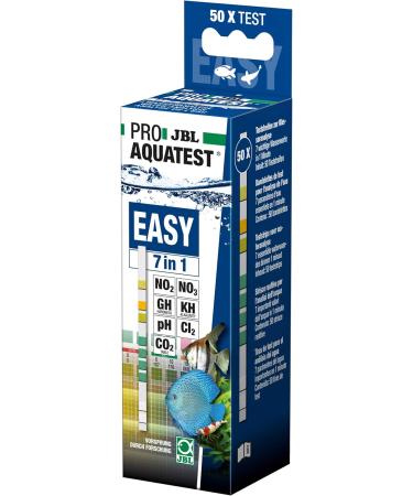 JBL Aquarium Water Test Strips & Digital Thermometer Bundle - 50 7-in-1 Proaquatest Easy | Best Aquarium Testing for Healthy Fish - Buy Online on SooperMarket.com