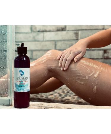 Buy Anti Cellulite Body Wash - Orange Cream Scent Retinol & Caffeine | Diva Stuff - Buy Online on SooperMarket.com