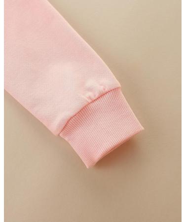 Girls Christmas Pink Sweatshirt | Cotton Top for Kids | Long Sleeve Pullover | Toddler Clothes Ages 1-12 - Buy Online on SooperMarket.com