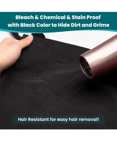 Noverlife Hair Stylist Waist Apron - 5 Pockets Adjustable Belt Bleach-Proof & Hair Resistant for Men & Women - Perfect Salon Tool for Hairdressers - Buy Online on SooperMarket.com