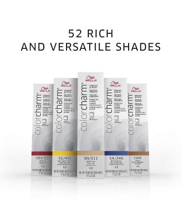 Wella ColorCharm Permanent Gel Haircolor 3N Dark Brown - Gray Coverage with Gelfuse Technology - Buy Online on SooperMarket.com