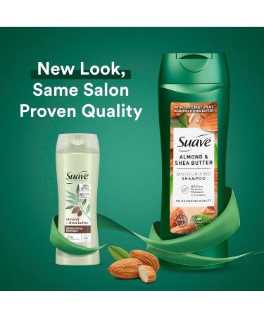 Suave Shampoo & Conditioner Set - Almond & Shea Butter for Dry Hair | Moisturizing Treatment | 12.6 Oz Each (2 Piece Set - Buy Online on SooperMarket.com