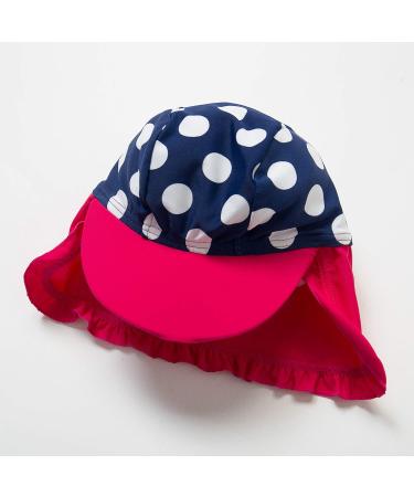 Bonverano Baby Girls UPF 50+ Sunsuit with Sun Cap - Rose Red (9-12 Months) - Buy Online on SooperMarket.com