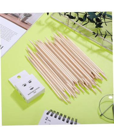 WOONEKY 1 set string Thread Drawing with Line Supply Precise Eyebrow Wooden Marking Beauty Sticks Mapping - Buy Online on SooperMarket.com