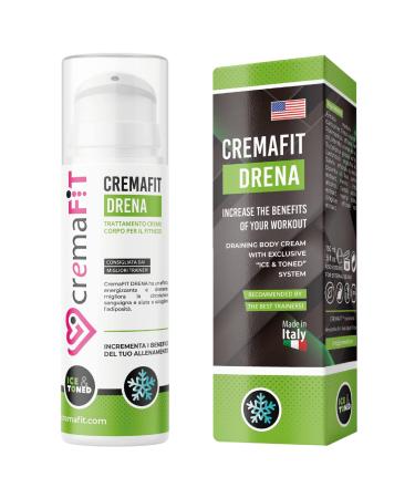 CREMAFIT DRENA anticellulite drainage cream thermogenic cold effect cryotherapy for tired swollen and heavy legs.Fights water retention.150ml
