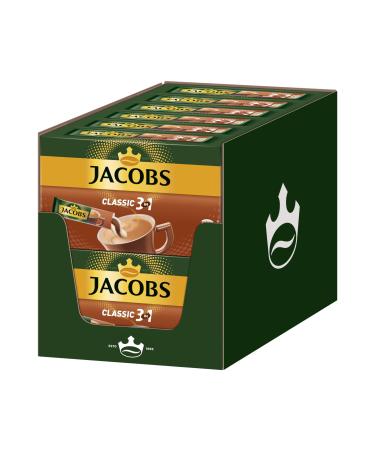 Jacobs coffee specialties 3 in 1 120 sticks with instant coffee 12 x 10 drinks Classic 3 in 1