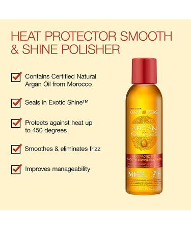 Creme of Nature Argan Oil Hair Polisher - 4 fl oz (Pack of 1) | Smooth & Shine, Anti Frizz Control - Buy Online on SooperMarket.com