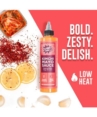 KPOP Foods Variety Sauce Set: Kimchi Spicy Mayo, Chili, Honey Glaze Sweet Chili Sauce with Real Gochujang. Perfect for Traditional Korean Cooking and BBQ - Buy Online on SooperMarket.com