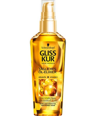 SCHWARZKOPF GLISS KUR Daily Oil Elixir Ultimate Repair 1 pack (1 x 75 ml)