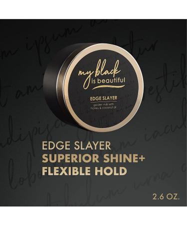 Golden Milk Edge Slayer 2.6 Fl Oz - Flake-Free Edge Control with Coconut Oil, Honey & Turmeric - Buy Online on SooperMarket.com