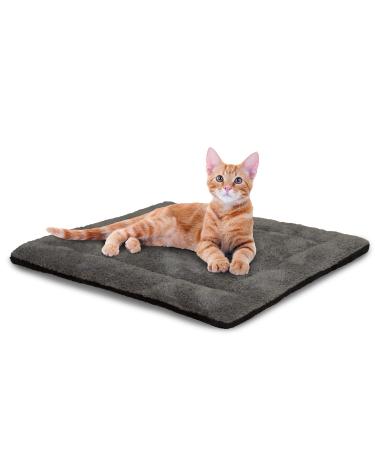 K&H Pet Products Self-Warming Pet Pad - Thermal Cat and Dog Warming Bed Mat Gray/Black Recyclable Box