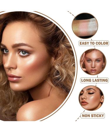 Polvo De Hadas White Moonbeam Body Glitter Highlighter Stick - Makeup Powder for Face, Eyes, Lips, Hair - Glow & Shine Brightening Formula - Buy Online on SooperMarket.com