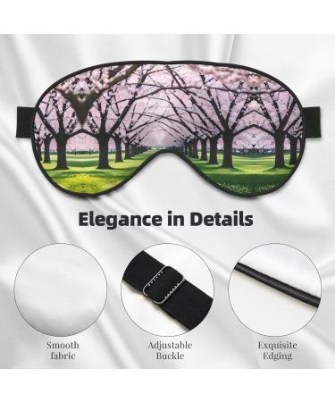 Spring is in The Air Soft Eye Mask Sleeping Mask Breathable Eye Patch for Women Perfect for Travel and Relaxation - Buy Online on SooperMarket.com