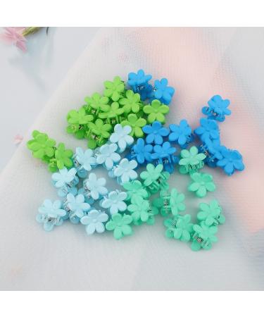 100 PCS Small Hair Clips for Girls | Mini Hair Claw Clips for Women | Floral Butterfly Hair Accessories | 10 Colors - Buy Online on SooperMarket.com