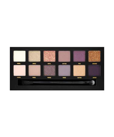 W7 Wild Eyes Judged Pigment Palette - Vegan Cosmetics | Soft Purple Nudes Pink & Gold Shades | Matt Shimmer & Glitter Finish | International Shipping Available - Buy Online on SooperMarket.com