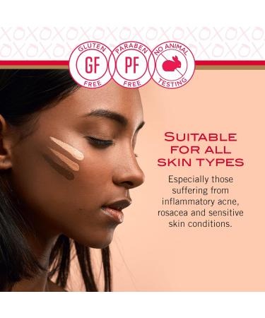 Mirabella Skin Tint Creme Foundation - Shade IIIN Neutral Undertone - Oil-Free Mineral Liquid Foundation for Medium Coverage - Hydrating Formula with Anti-Aging Benefits - Buy Online on SooperMarket.com