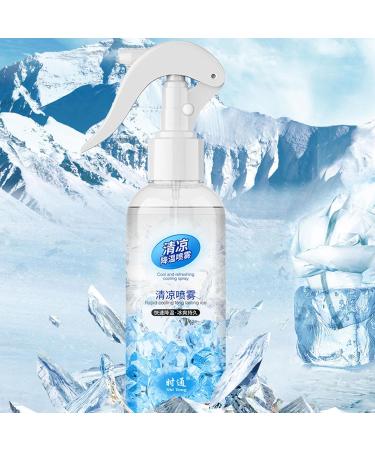 Lesunbak Cooling Spray for Body Cooling Face Mist Soothing and Protective 100ml Spray for Face and Body Summer Cooling Accessories to Keep Cool in the Heat - Buy Online on SooperMarket.com