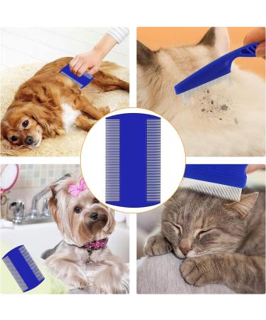 3 Pcs Pet Flea Combs Fine Teeth Pet Comb Grooming Set for Cat Dog Flea Lice Float Hair and Tear Stain Remover Combs Fine Tooth Grooming Tool - Buy Online on SooperMarket.com