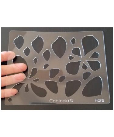 Cabtopia - Lapidary Jewelry Design Template StencilFlare