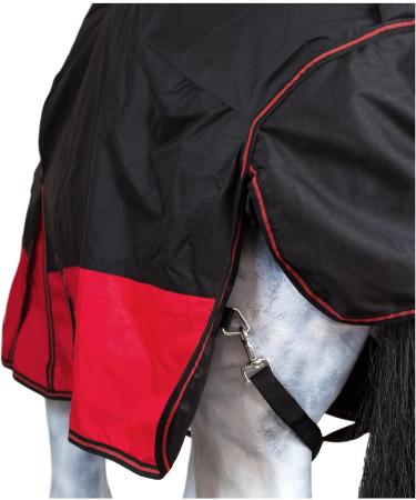 Buy RL24 Weiddecke Winterdecke High Neck 600D BASICLINE - Nylon Lined 100g/200g/300g Filling Black/Red 155cm | International Shipping Available - Buy Online on SooperMarket.com