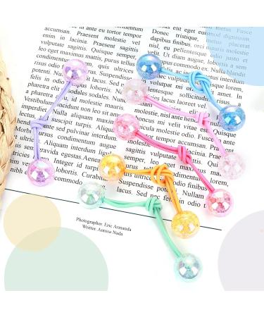 Lusofie 12 Pcs Ball Hair Ties - Acrylic Blingbling Ponytail Holders for Girls and Kids - Buy Online on SooperMarket.com