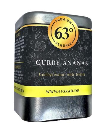 63 degrees - pineapple curry - fruity delicious mildly spicy insider tip! (75g)