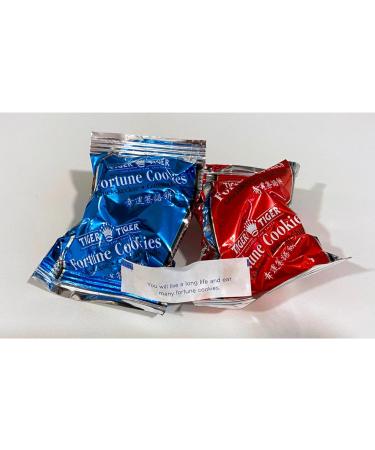 Tiger Tiger Fortune Cookies Citrus Flavour (20pcs) - Individually Foil Wrapped Biscuits Bulk Cookies Vmart  - Buy Online on SooperMarket.com