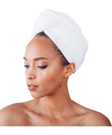 Kitsch Quick Drying Microfiber Hair Towel - Pink & White | 1 EA - Buy Online on SooperMarket.com