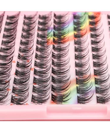 Bodermincer 120 Cluster Mixed Professional Individual EyeLashes - 10-12-14-16mm - False Eyelash Extension - Buy Online on SooperMarket.com