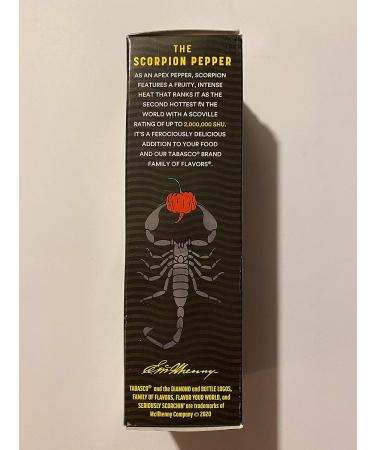 Tabasco Scorpion Sauce 2 fl. oz. Two Pack - Spicy Hot Sauce Duo - 2 Fl Oz (Pack of 2) - Buy Online on SooperMarket.com