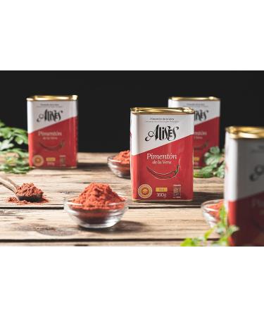 Smoked Paprika Powder Vera DOP - Sweet & Hot Double Pack (2 x 160g Cans) | Authentic Spanish Piment n for Culinary Excellence - Buy Online on SooperMarket.com