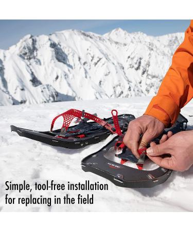 MSR Paragon Snowshoe Binding Mesh Straps - Red (1 Pair) - Buy Online on SooperMarket.com