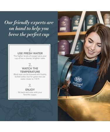 Whittard of Chelsea Tea Discoveries Gift Set - 8 Flavours x 5 Teabags | Black & Green Teas for Vegans & Vegetarians - Buy Online on SooperMarket.com