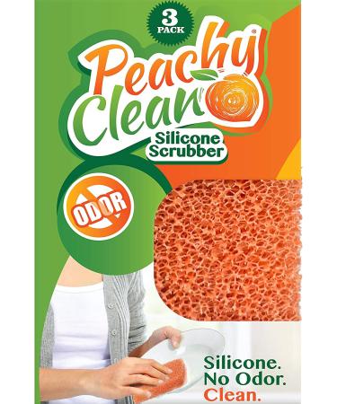 Peachy Clean Kitchen Scrubber 3pk - Peach Fragrance - Buy Online on SooperMarket.com