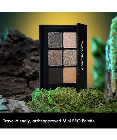 LORAC Mini PRO Eyeshadow Palette Winter Rose - Metallic Matte Shimmer Makeup (Cruelty Free, Gluten Free, Vegan) - Buy Online on SooperMarket.com