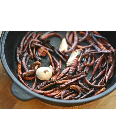 Toasted Chile de Arbol Chile de Arbol Tostado. 4 oz (113 g) and 1 lb (453 g). (1 lb (453 g)) 1 g (Pack of 1) - Buy Online on SooperMarket.com