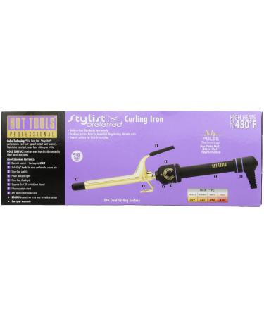 Hot Tools Curling Iron 5/8" - Spring Grip for Perfect Curls | International Shipping Available - Buy Online on SooperMarket.com
