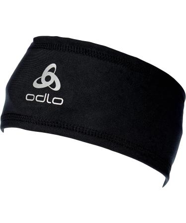 Odlo Polyknit Light Eco Headband - One Size Black | Sustainable Performance Gear for All Seasons - Shop Internationally - Buy Online on SooperMarket.com