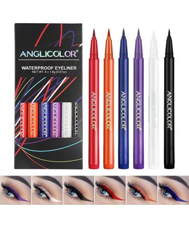 Matte Eyeliner Pencil Set - Sweat Resistant Eyeliner No Irritation Face Makeup Supplies for Gatherings Dates Party Virtcooy - Buy Online on SooperMarket.com