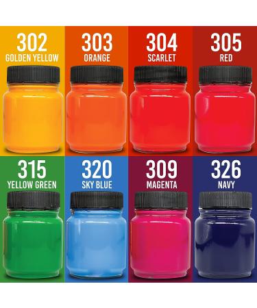 Jacquard Versatex Screen Printing Ink Set with Bonus Moshify Print Test Cloth - Buy Online on SooperMarket.com