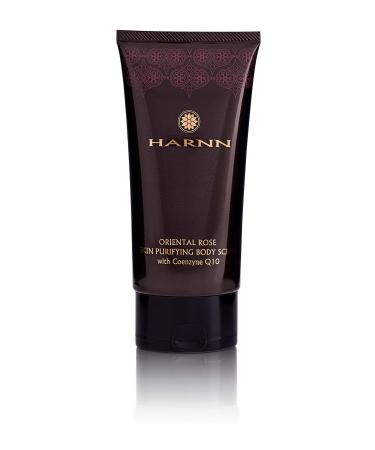 HARNN SKIN PURIFYING BODY SCRUB ORIENTAL ROSE gentle regenerating body scrub rich in coenzyme Q10 150 G.