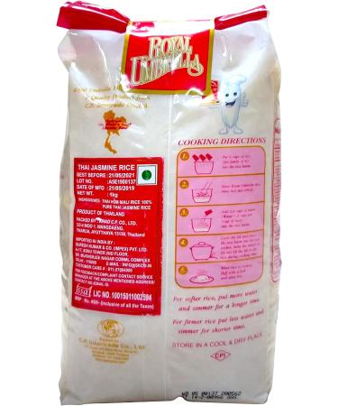 Royal Umbrella Thai Jasmine Rice 2kg - Premium Quality 2 kg Pack - Buy Online on SooperMarket.com