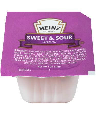 Heinz Single Serve Sweet & Sour Sauce (100 ct Casepack, 1 oz Cups)