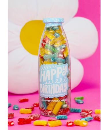 Happy Birthday Vegan Rainbow Pencils Sweets 340g - Buy Online on SooperMarket.com