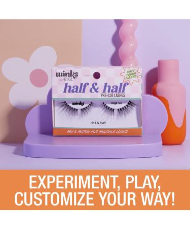 Buy Ardell Winks Half & Half Pre-Cut Lashes D j Vu - Perfect for Effortless Elegance | International Shipping Available - Buy Online on SooperMarket.com