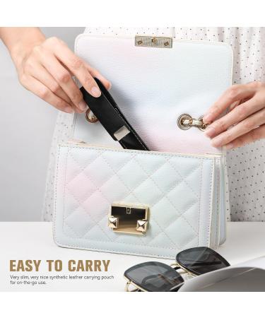 Feryes Nail Skin Clippers & Shaver - 2-in-1 Portable Nail Care Tool for Men & Women - Silver | Mini Nail Cutter with Storage Bag - Buy Online on SooperMarket.com