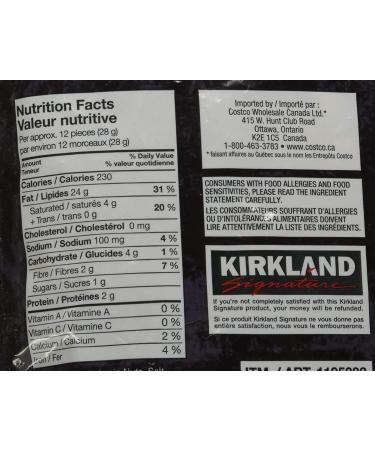 Kirkland Signature Roasted Macadamia Nuts 24oz - Dry Roasted - Pack of 1 - Buy Online on SooperMarket.com