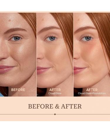 Hydrating Face Primer - Milk Makeup Cloud Glow Foam | Flawless Smooth Skin Blur Pores Minimize Fine Lines with Sodium Hyaluronate - Buy Online on SooperMarket.com